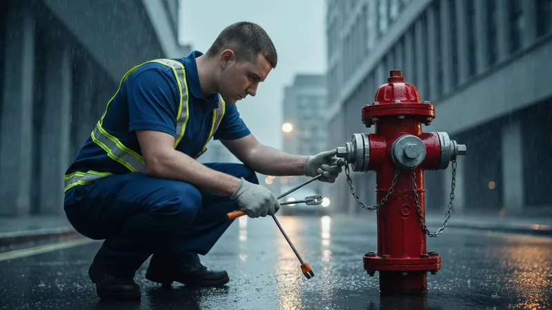 Maintenance des équipements de sécurité incendie