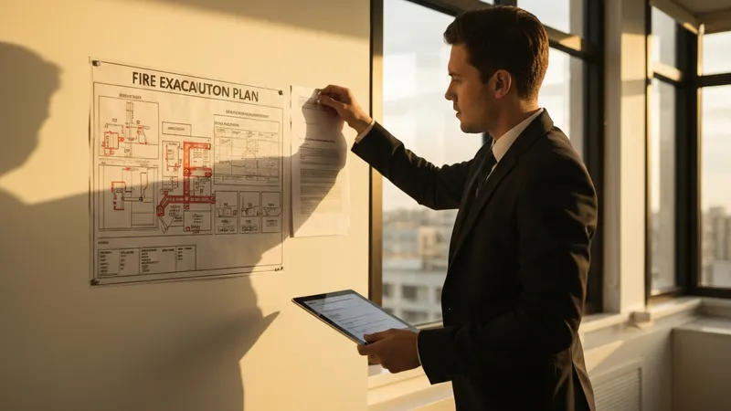 Mise à jour et révision du plan d'évacuation